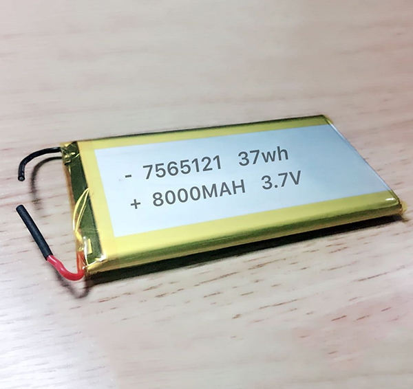 7565121 3.7V 8000MAH